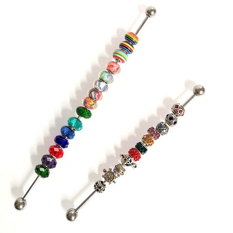 Charm Beads Display Metal Rod, Charm Display Bar 3mm rod 12cm/15cm/20cm