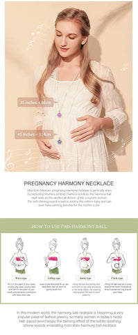 Flower Chime Box 18mm Cage Necklace Locket Angel Caller Pendent Nice Sound Harmony bola Ball For Pregnancy