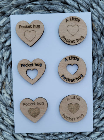 Wooden Pocket hug token love gift Rise above the Storm- Inspiration, thinking of you, Pick Me Up Gift, Motivation, Graduation, Friendship