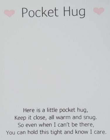 Beaver Handmade Wooden Pocket hug token love gift little pocket hug, pick me up pocket hug token
