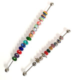 Charm Beads Display Metal Rod, Charm Display Bar  3mm rod 12cm/15cm/20cm
