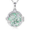 Flower Chime Box 18mm Cage Necklace Locket Angel Caller Pendent Nice Sound Harmony bola Ball For Pregnancy