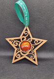 Lindt or Ferrero Rocher Chocolate Handmade Wooden Christmas decorations, Christmas star, Christmas decoration