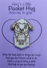 Sheep Handmade Wooden Pocket hug token love gift little pocket hug, pick me up pocket hug token