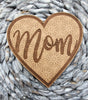 Wooden Love Mom Coaster, Birthday Gift  thinking of you, coaster, Coaster token encouragement gift. Mothers day, Valentines day