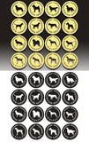 Over 60 Different Dog breeds Wooden Coasters, Dog Breed Coaster, dog lover Coaster