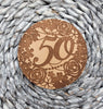 Wooden Birthday Numbers  Coaster, lovers Gift  thinking of you, coaster, Coaster token encouragement gift