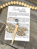 Wooden Enchanted Creature Dragonfly Ornament, Dragonfly, Car Charm, Strength and Balance, Embracing Change, Story Ornament