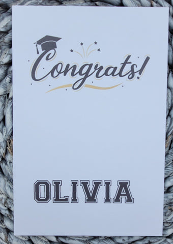 Wooden Class of 2024 - Graduation ornament or car charm - Gift for 2024 Senior, Graduation Gift