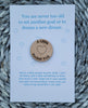 Wooden Pocket hug token love gift Set new goals - Dream- Inspiration, thinking of you, Pick Me Up Gift, Motivation, Graduation, Friendship