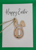 custom Initial Easter Tag Letter Personalised Wooden Easter eggs Basket Tags - Personalised