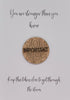 Wooden Pocket hug token You are stronger than you know - Important- Inspiration, thinking of you, Pick Me Up Gift, Motivation, Friendship