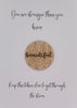 Wooden Pocket hug token You are stronger than you know - Beautiful - Inspiration, thinking of you, Pick Me Up Gift, Motivation, Friendship