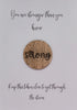Wooden Pocket hug token You are stronger than you know   - Strong Inspiration, thinking of you, Pick Me Up Gift, Motivation, Friendship