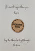 Wooden Pocket hug token We Believe in you  You got this  Inspiration, thinking of you, Pick Me Up Gift, Motivation, Friendship