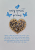 Wooden Pocket hug token You are Enough - You matter -  Inspiration, thinking of you, Pick Me Up Gift, Motivation, Friendship