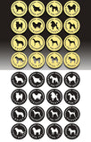 Over 60 Different Dog breeds Wooden Coasters, Dog Breed Coaster, dog lover Coaster