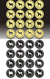 Over 60 Different Dog breeds Wooden Coasters, Dog Breed Coaster, dog lover Coaster