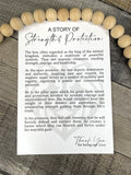 Wooden A Story of Strength and Protection Lion Ornament, Lion Ornament, Car Charm, Fatherhood, Parent-Child Story Ornaments