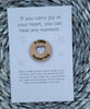 Wooden Pocket hug token love gift Carry joy in your heart- Inspiration, thinking of you, Pick Me Up Gift, Motivation, Graduation, Friendship