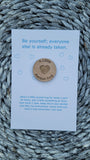 Wooden Pocket hug token love gift Do what you can - Inspiration, thinking of you, Pick Me Up Gift, Motivation, Graduation, Friendship