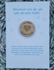 Wooden Pocket hug token love gift Graduation Travel gift- Inspiration, thinking of you, Pick Me Up Gift, Motivation, Graduation, Friendship