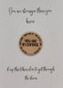 Wooden Pocket hug token You are Enough - You are in control -  Inspiration, thinking of you, Pick Me Up Gift, Motivation, Friendship