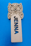 Owl Wooden Personalized Bookmark, Gifts For Teacher, Custom wood Bookmark, Gifts For Readers, Cute Bookmark, Gift For Women, Aesthetic