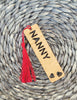 Name With cut out hearts Wooden Personalized Bookmark, Gifts For Teacher, Custom Bookmark, Gifts For Readers, Cute Bookmark, Gift For Women