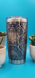 Hidden Swear Word Tumbler  Mandala Laser Engraved 20oz Insulated Tumbler, Funny Tumbler Cuss Word Tumbler Funny Gift cuss word