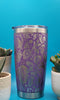 Boho Paisley Floral 20oz Double Wall Insulated Tumbler Travel mug, Gift for mom, teacher gift, auntie, daughter, Granny gift