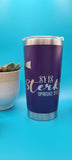 Afrikaans bible verse se is sterk Laser Engraved 20oz Double Wall Insulated Tumbler Travel mug, custom Seamless Tumbler ,Gift for teacher
