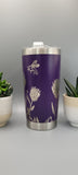 Protea Floral gift Laser Engraved 20oz Double Wall Insulated Tumbler Travel mug, Gift for mum,daughter, sister, Teacher