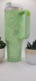 Dinosaur Boys gift 40oz Double Wall Insulated Tumbler with Handles Gift for mom, Granny, sister, Niece, Teacher gift