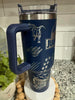 Dinosaur 40oz Double Wall Insulated Tumbler with Handles Gift for mom, Granny, sister, Teacher gift