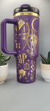 Wizard Movie magic 40oz Double Wall Insulated Tumbler with Handles Gift for mom, Granny, sister, Teacher gift