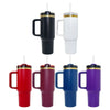 Any of our Designs 40oz Double Wall Insulated Tumbler with Handles Gift for mom, Granny, sister, Niece, Teacher Engraves Gold