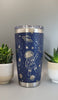 Space, Spaceman, Planets Laser Engraved 20oz Double Wall Insulated Tumbler Travel mug,Seamless Tumbler ,Gift for daughter, niece, Friend