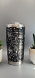 Dentist, dental nurse graduate gift medical gift Laser Engraved 20oz Double Wall Insulated Tumbler Travel mug,Seamless Tumbler ,Gift