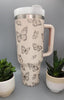 Butterfly, butterflies gift  40oz Double Wall Insulated Tumbler with Handles Gift for mom, Granny, sister, Niece