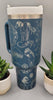 Horses, Horse riding 40oz Double Wall Insulated Tumbler with Handles Gift for mom, Granny, sister, Niece