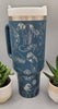 Horses, Horse riding 40oz Double Wall Insulated Tumbler with Handles Gift for mom, Granny, sister, Niece
