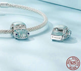 Bug Car Charm, car Charm S925 Sterling Silver Charms for Bracelet necklace