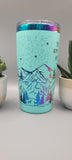 Adventure, Travel mug, Not all who wander are lost  Laser Engraved 20oz Double Wall Insulated Tumbler Travel mug, Seamless Tumbler