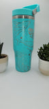 Whales, Ocean, under the sea tumbler, Laser Engraved 30oz Double Wall Insulated Tumbler