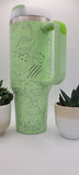 Dinosaur Boys gift 40oz Double Wall Insulated Tumbler with Handles Gift for mom, Granny, sister, Niece
