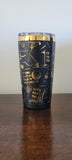 Golf, golfer gift black and gold Laser Engraved 20oz Double Wall Insulated Tumbler Travel mug,Tumbler