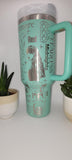 World tour, pop star, singer 40oz Double Wall Insulated Tumbler with Handles Gift for daughter,  sister, Niece, best friend