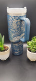 Starry Night,Vincent, art gift 40oz Double Wall Insulated Tumbler with Handles Gift for mom, Granny, sister, Niece, Teacher gift,