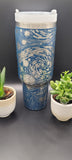 Starry Night,Vincent, art gift 40oz Double Wall Insulated Tumbler with Handles Gift for mom, Granny, sister, Niece, Teacher gift,